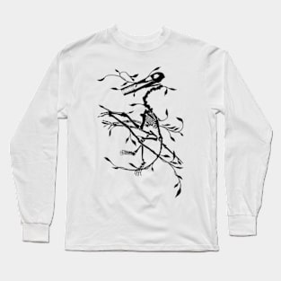 FLORAL DINOSAUR Long Sleeve T-Shirt